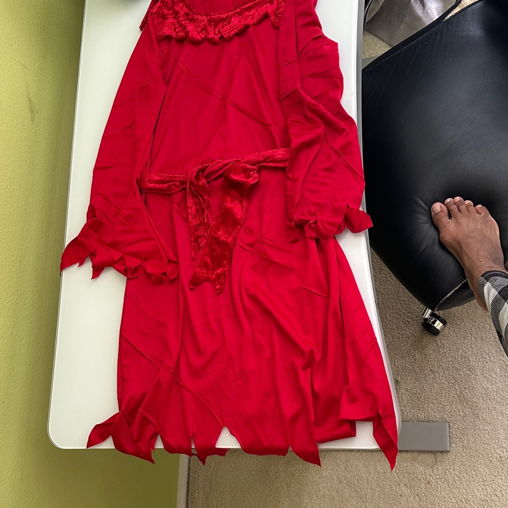 Kids Red Halloween Costume